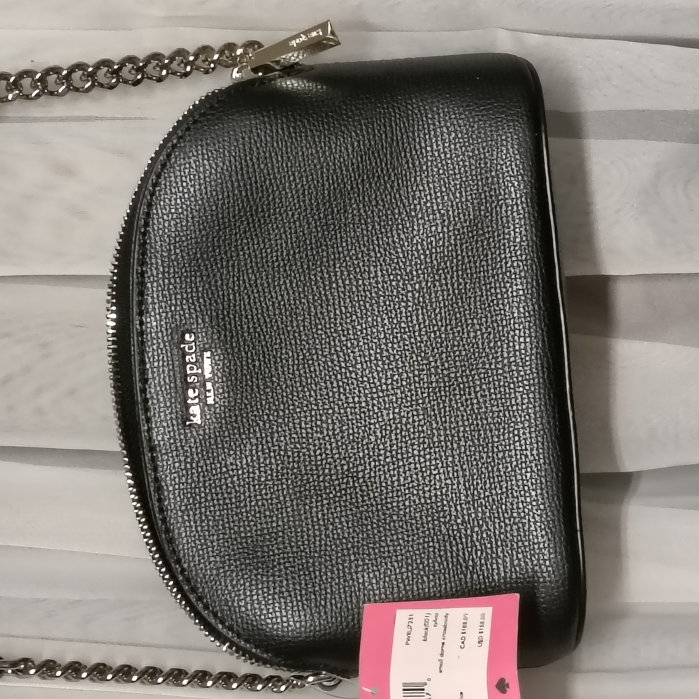 Kate Spade Black Leather Crossbody Bag